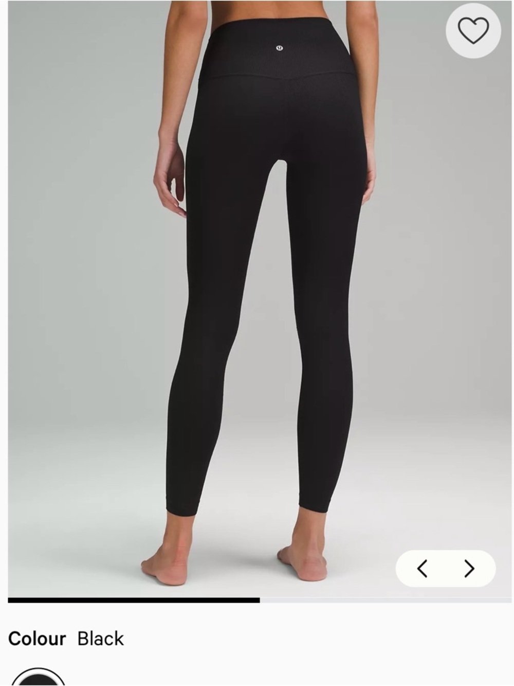 lululemon athletica Black High-Rise Leggings-Align